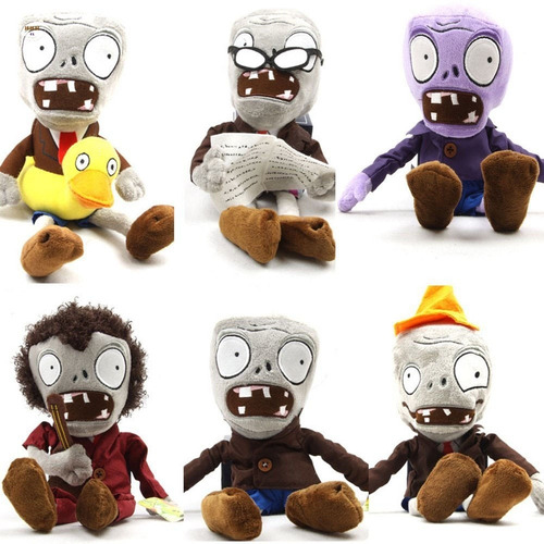 Peluches Plantas Vs Zombies Colección 6 Promoción Envío Grat