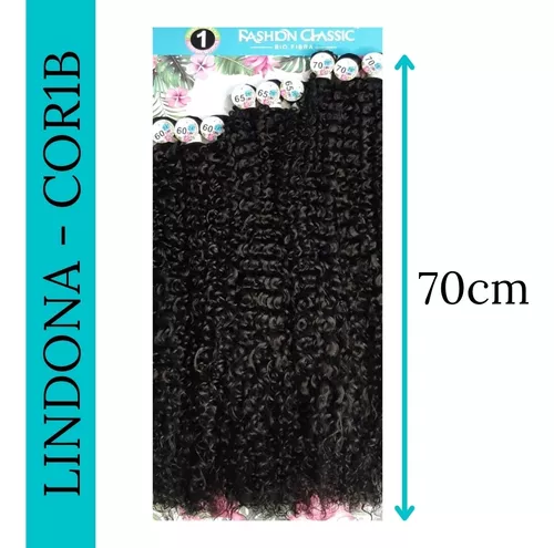 Cabelo Bio Vegetal Lindona - Fashion Classic - Longo - 70cm