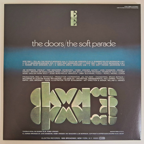 The Doors - The Soft Parade - 1969/2009 - Importado Remasterizado