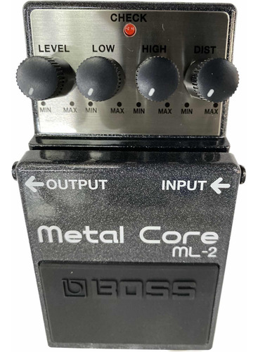 Pedal Guitarra Boss Ml2 Metal Core Novo Original
