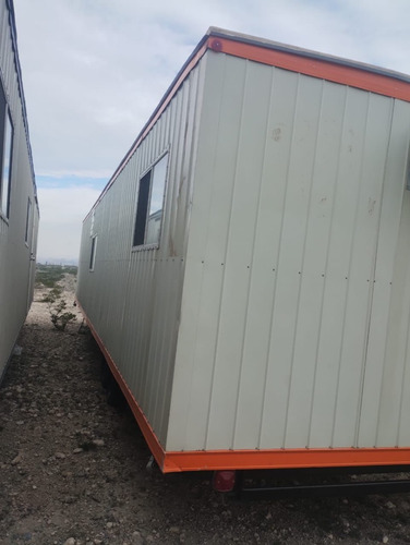 Traila Caseta Camper Remolque Oficina Móvil Con Wc Y 2 Priv
