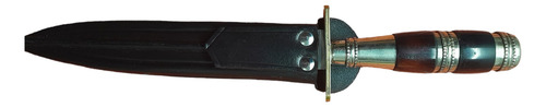 Daga Criolla 16 Cm Doble Filo. Con Vaina. Artesanal
