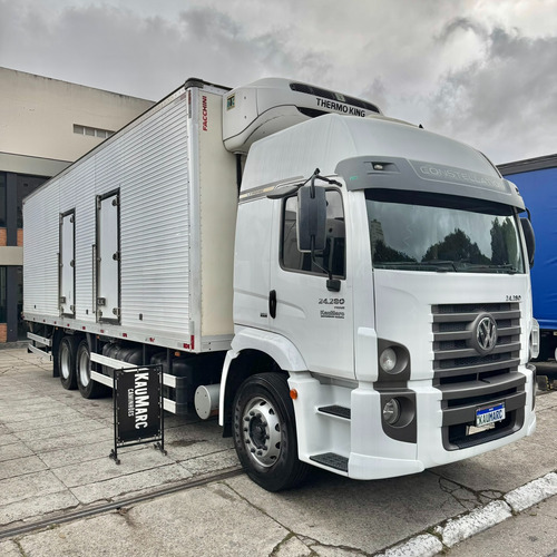 Vw 24 280 Cabinado Frigorifico -25 Graus Ano 2020 Truck 6x2