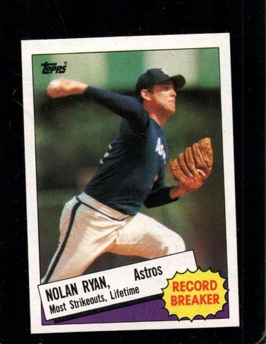 1985 Topps 7 Nolan Ryan Rb Nmmt Astros