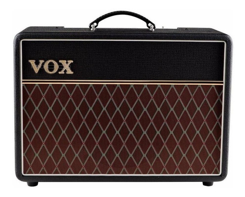 Amplificador VOX Custom Series AC10C1 Valvular para guitarra de 10W cor preto/marrom 230V