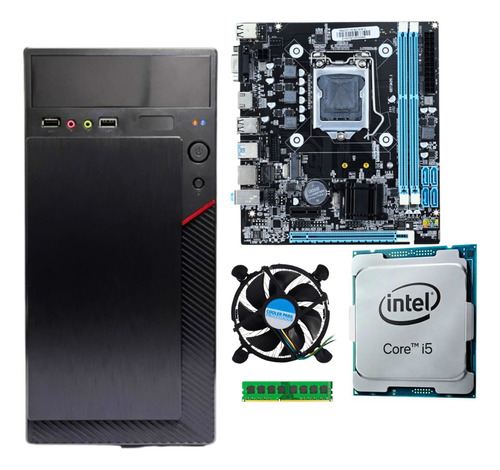 Pc Cpu Intel I5 3470 Placa H61  S/memória S/hd