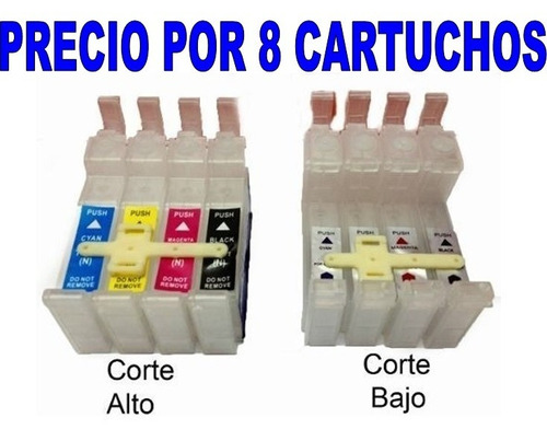 Cartuchos Vacíos Sistema De Tinta Continua Tx Cx Nx Xp Mp13