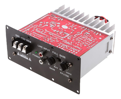 Subwoofer Audio Amplificador De Graves Módulo 12v 150w Pcb