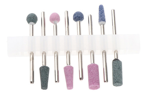 8 Pedazos Lima Pulidora De Uñas Brocas De Clavo Rotativas