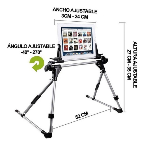 Soporte Móvil Para Mesita De Noche Ultra Flexible