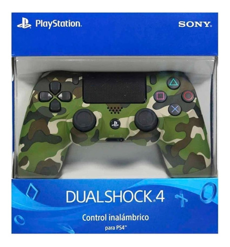 Joystick Camuflado Verde Sony Ps4 Sellado Original Ade Ramos