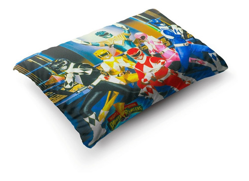 Imagen 3 de 5 de Funda De Almohada Power Rangers 70x45cm Vudú Love