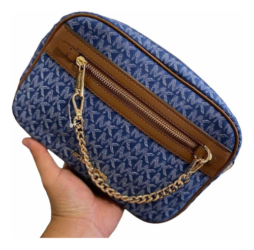 Crossbody Michael Kors Monogram Signature Original Y Nueva