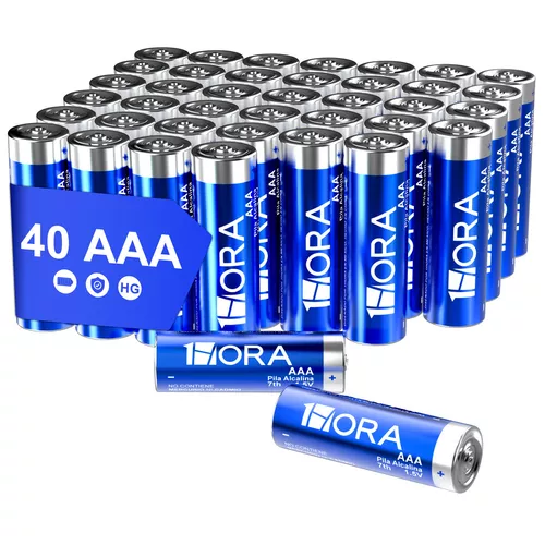 Energizer Pilas AAA de potencia alcalina (paquete de 32), baterías triple A  de larga duración