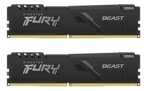 Módulo De Memoria Ddr4 Ram 3600 Kingston Fury Beast 16g (8*2