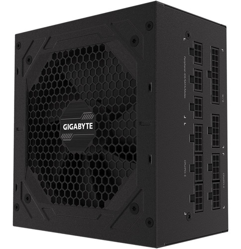 Imagen 6 de 7 de Fuente Gamer Gigabyte 1000w P1000gm 80 Plus Gold Modular Pc Color Negro