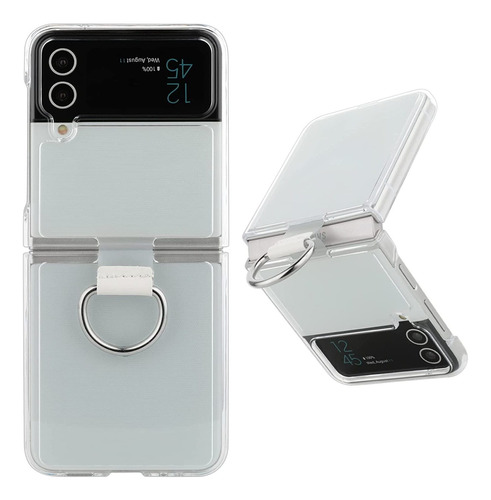 Funda Para Samsung Galaxy Z Flip 4 5g - Transparente