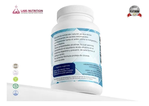 Regulacid Forte 500 Mg - Antiacido (60 Capsulas)