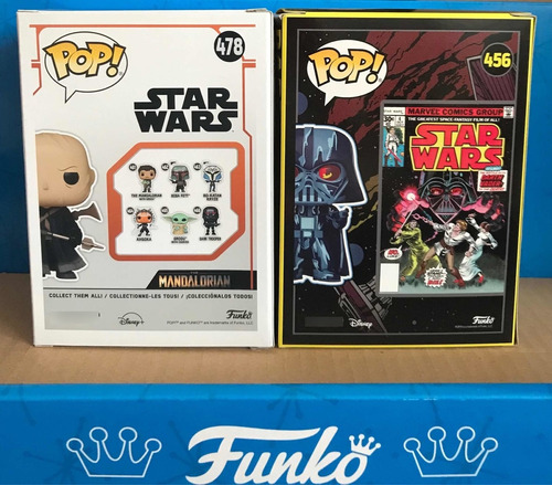 Funko Boba Fett 478 Nycc Y Darth Vader 456 Set De 2 Piezas (Usado)