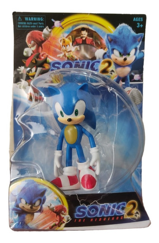 Muñeco Sonic Articulado X1 Personaje Sonic En Blister