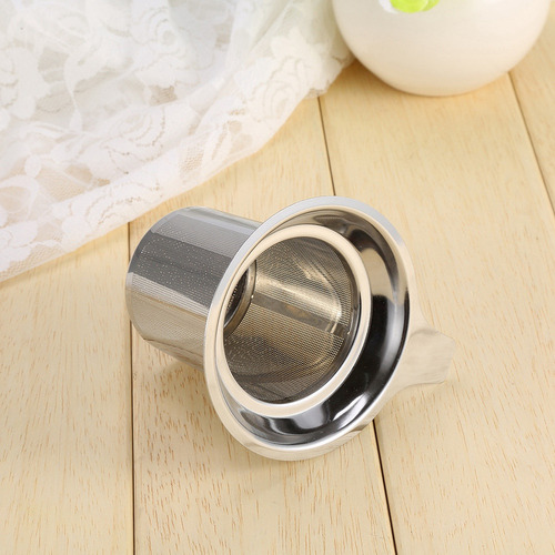 Infusor De Té Con Filtro De Malla De Acero Inoxidable, Taza