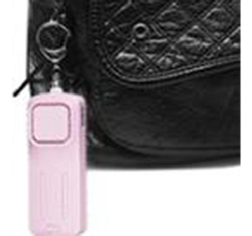 Llavero Con Alarma Personal, 130 Db, Recargable, Con Negro