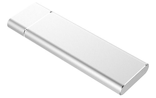 Ssd Externo 512gb Usb Tipo C 400mb/s Leit Prata Ulike