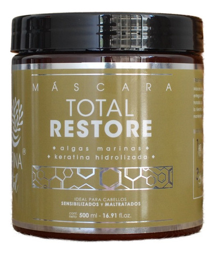 Mascara Restauración Total 500 Ml Marina Vital 