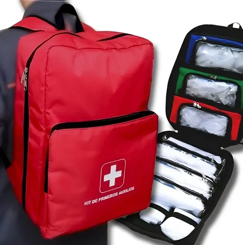 Mochila botiquin de primeros auxilios sale