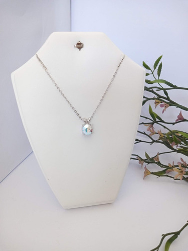 Collar Moda Hecho Con Cristales Swarovski-regalo Joyas Mujer
