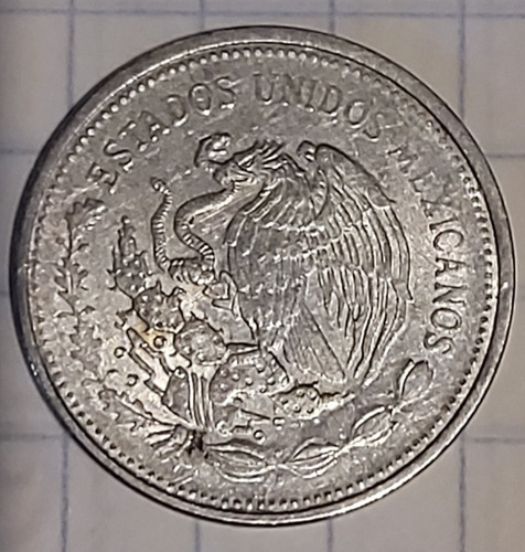 Imagen 2 de 2 de Moneda De 1 Peso De 1986 Con Error En La Escritura