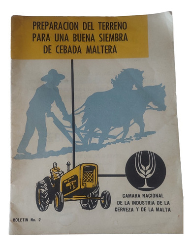 Boletin De 1962 Camara N. Industria De Cerveza Artesanal 