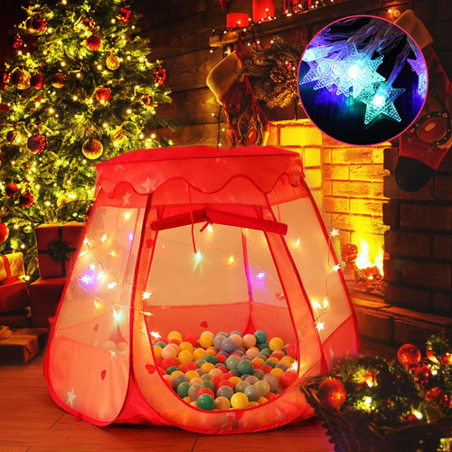 Tienda De Campaña Princesa Luces De Estrellas 1 A 3 Años Color