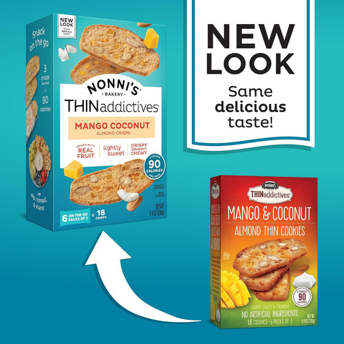 Nonni's Thinaddictives Galletas Finas De Almendras - Biscott