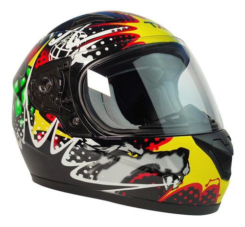 Casco Techx2 Tx-815 Infantil Graficos  Lobo  Ecer22-05