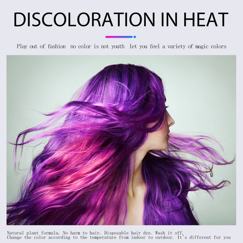 Effective Thermochromic Color Changing Wonder Dyes Hair Dyes