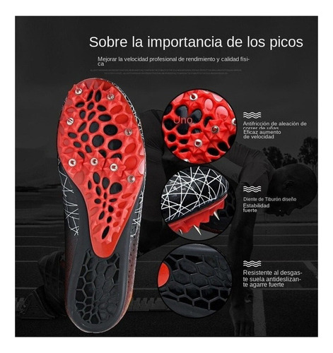 Clavos De Acero Tpu+ Zapatos Para Correr En Pista Y Campo