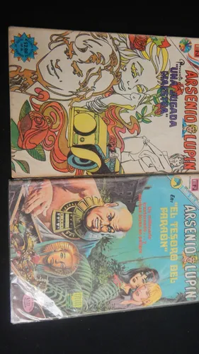 comprar Arsenio Lupin , Revistas Comic Editorial Novaro.