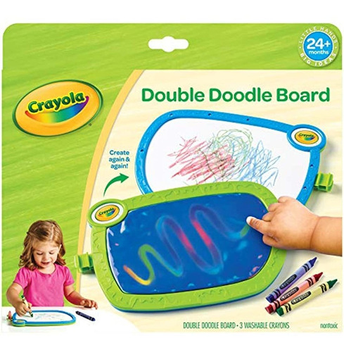 My First Crayola Double Doodle Board, Tableta De Dibujo, Jug