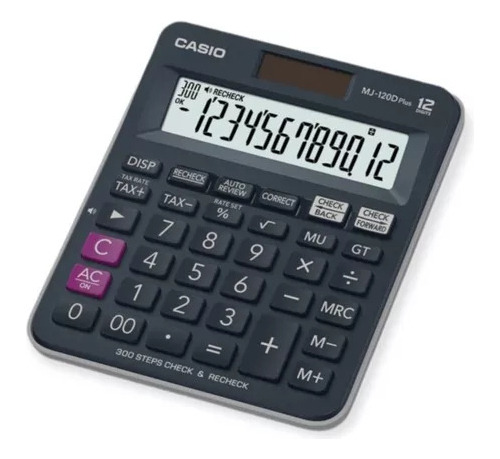 Calculadora Casio De Escritorio  Mj-120d Plus 