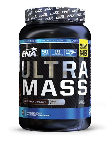 Ganador De Peso Ena Ultra Mass 1.5kg Proteina Masa Muscular