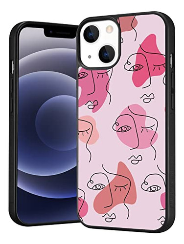 Myrauv Para iPhone 13 Abstract Art Case Li B09wr3q3vp_030424