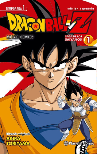 Manga Dragon Ball Z Anime Tomo 01 - Planeta