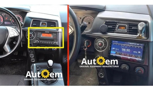 Kit Radio Android 9.1 Wifi Waze Actyon Sport 2006 Al 2019