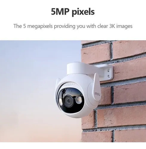 Cámara De Seguridad Wifi Cruiser 2 5mp 3k 360° Imou Ip