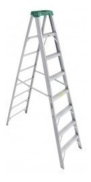 Escalera Tipo Tijera De 8 Peldaños Aluminio