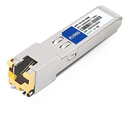 Sfp Modulo Cobre Para Cisco Glc-t Sfp-ge-t Meraki Ubiquiti