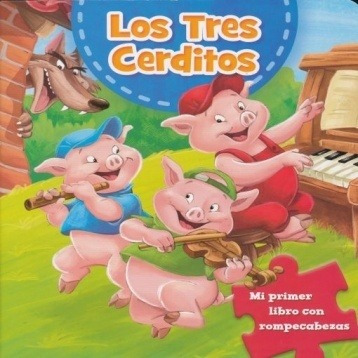 Mi Primer Libro Con Rompecabezas - Tres Cerditos - Td, M4