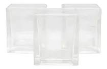 Comprar Recipiente Portavela Cuadrado 5x5 Cm Vela Soja X20 