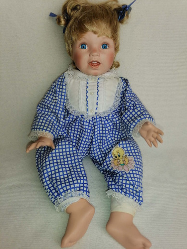 Muñeca De Porcelana Ashton Drake 45cm. Vintage 1998. Louise.